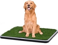 Dog Grass Pad with Tray, Artificial Grass Pee