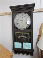 CIRCA 1900'S COCA COLA REGULATOR CLOCK-WORKS