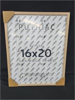 Puthiac 16x20 oak wood frame