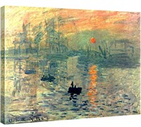 Wieco Art Impression, Sunrise by Claude Monet