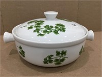 Vintage Parsley Oven to Table Cookware w/Lid