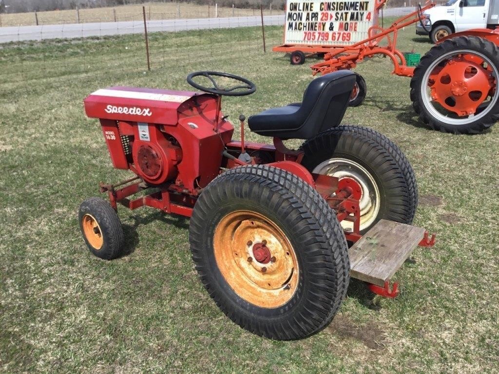 Speedex 16hp model 1630 tractor