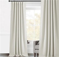 StangH Natural Linen Blackout Curtains for Living