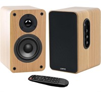 LONPOO Bookshelf Speakers,100W Powered Speakers