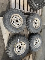 YAMAHA tires/rims AT25x8-12, AT25x10-12
