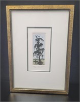 " Small Cypress" Tree Print, Numbered & Signed