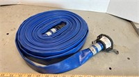 1-1/2" Flat Hose, Unknown Length