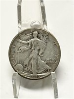 1943 WALKING LIBERTY SILVER HALF DOLLAR