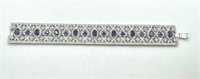 Neiman Marcus Blue Sapphire Fashion Bracelet