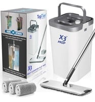 X3 Mop, Separates Dirty and Clean Water,