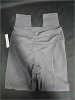 Women's leggings. Size Large, charcoal grey