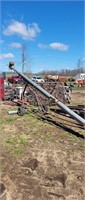 4 inch Auger on wheels electric motor