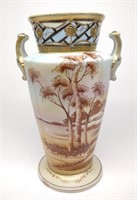 Imperial Nippon Scenic Landscape Vase
