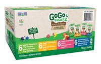 24-Pk GoGo SQUEEZ Organic Exotic Fruit Sauce