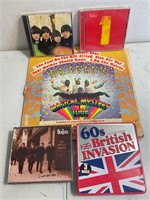 The Beatles cd and record lot