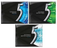 **SEE DECL** 7-Pk Wrigley’s 5 Sugar-free Gum,