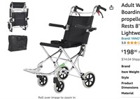 Adult Wheelchairs, Folding Portable Boarding
