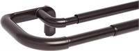 66"-144" Umbra Twilight Double Curtain Rod Set,