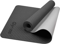 Glymnis Yoga Mat Exercise Mat Thick Non Slip