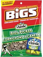 (3) Bigs Sunflower Seeds Dill Pickle 140g