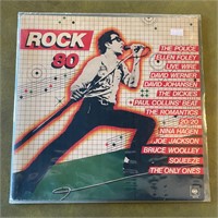 Rock 80 new wave punk sampler compilation LP