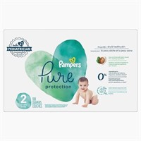 108-Pk Pampers Diapers Size 2, Pure Protection