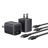 *Sealed* 2-PK Anker 30W Charger with USB-C to