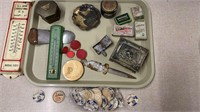 Vintage Trinket Boxes, Makeup Compacts,