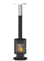 FlamePro 81”H Steel Patio Pellet Heater $280