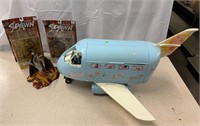 Barbie Plane & Unopened Spawn Characters & More