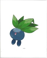 POKEMAN Collectible II -"ODDISH" 8 x 10 Fine Art