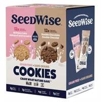 24-Pk Seedwise Grain Free Cookies, 22g