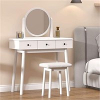 Sogesfurniture Vanity Table Set Makeup Dressing