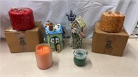 New Candles & Tea Light Houses 2000 By Heather