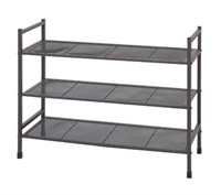 Neatfreak 3-tier Stackable Metal Shoe Rack