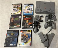 PlayStation Console, Remotes, Games