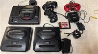 Sega Genesis Consoles, Remotes, Game &