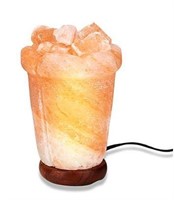 ZENNERY HIMALAYAN SALT LAMP?ROSE FIRE BOWL