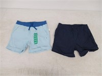 2-Pk Eddie Bauer Girl's XL Short, Blue Extra