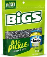 (4) BIGS Dill Pickle Sunflower Seeds, 140g