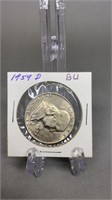 1959-D Franklin Silver Dollar BU