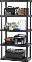 IRIS USA 5-Tier Shelving Unit, 185.4cm Fixed