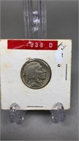 1938-D Buffalo Nickel