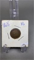 1868 Indian Head Penny VG
