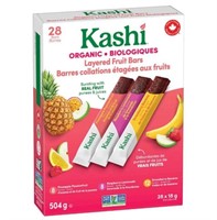 28-Pk Kashi Layered Fruit Bars, 18g