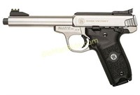 S&W SW22 VICTORY .22LR 5.5" AS 10-SHOT SS THREADE