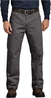 Dickies Men's 33x32 Relaxed Fit Straight Leg Duck