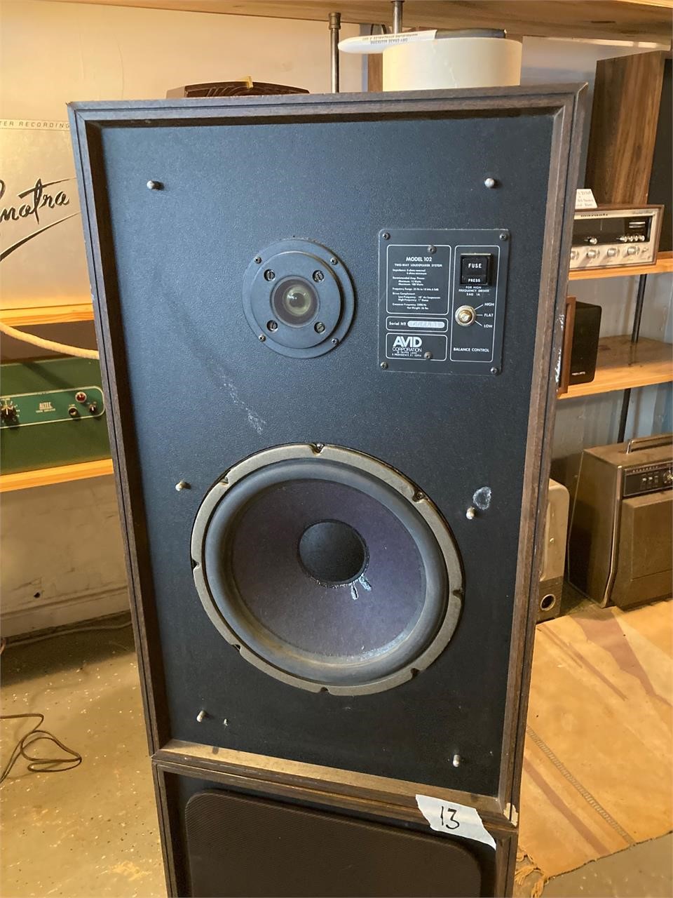AVID model 102 speakers