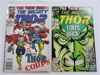 6 MIGHTY THOR COMICBOOKS-1991