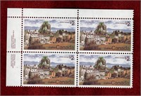 CANADA QUEBEC $2 UL PLATE 2 BLOCK STAMPS #601